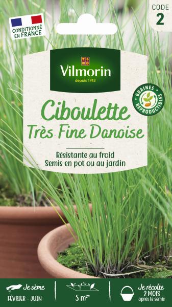 Aromatiques - Ciboulette Très Fine Danoise - PACKAGING_RECTO